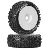 Duratrax Lockup 1/8 C2 Mounted Buggy Tires, White (2) for Tires & Wheels 1 Duratrax Lockup 1/8 C2 Mounted Buggy Tires, White (2) for Tires & Wheels -Duratrac Store DTXC3615 A0 OM8GXZJ0