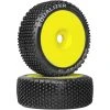 Duratrax Equalizer 1/8 C2 Mounted Buggy Tires, Yellow (2) for Tires & Wheels -Duratrac Store DTXC3647 A0 VAZ5S8WX