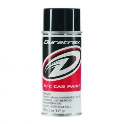 Duratrax Polycarb Spray, Basic Black, 4.5 oz for Paints