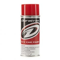 Duratrax Polycarb Spray, Bright Red, 4.5 oz for Paints