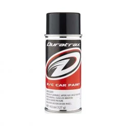 Duratrax Polycarb Spray Base Cover Coat, Black, 4.5oz for Paints